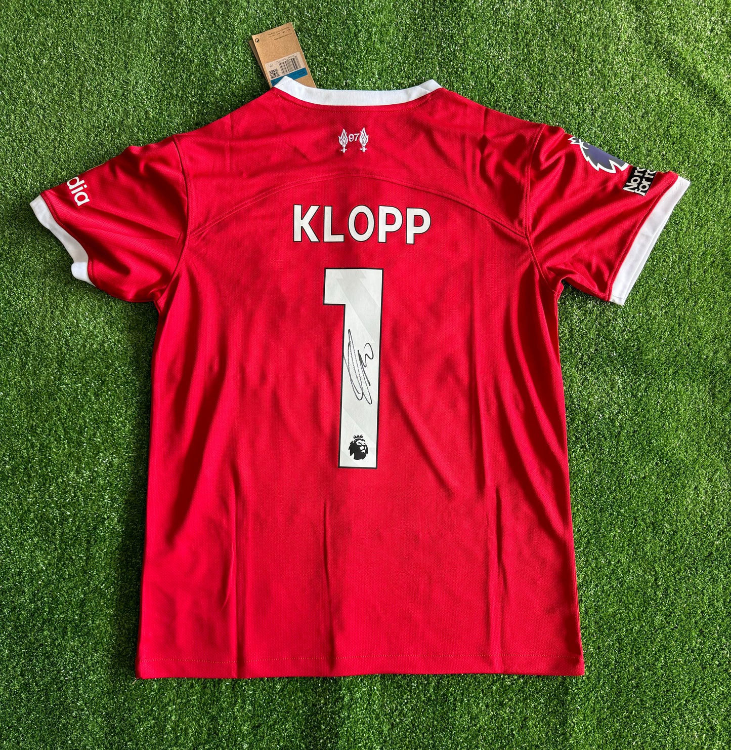 Jürgen Klopp Liverpool 2023/2024 Signed Home Shirt