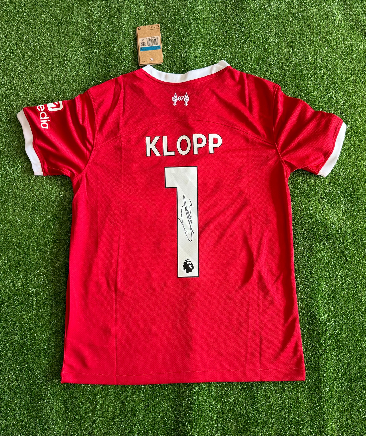 Jürgen Klopp Liverpool 2023/2024 Signed Home Shirt