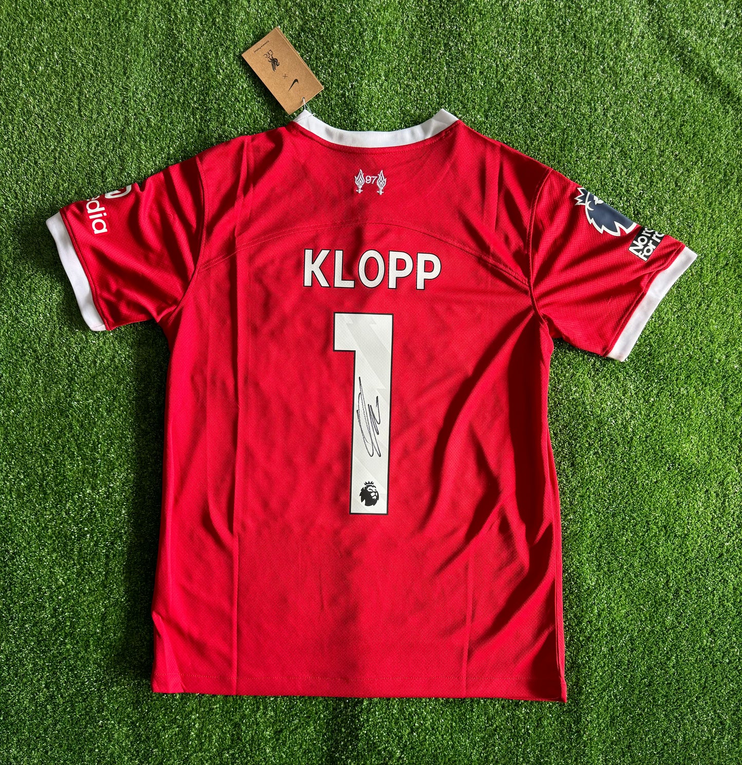 Jürgen Klopp Liverpool 2023/2024 Signed Home Shirt