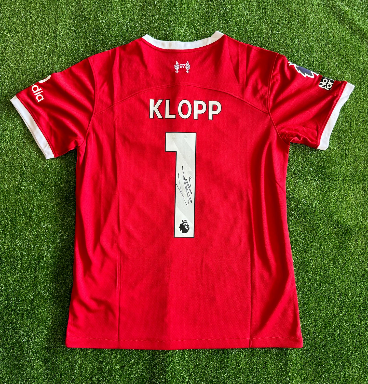 Jürgen Klopp Liverpool 2023/2024 Signed Home Shirt