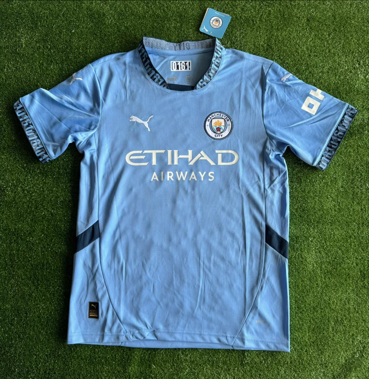 Phil Foden Signed Manchester city 2024/2025 Home Shirt.