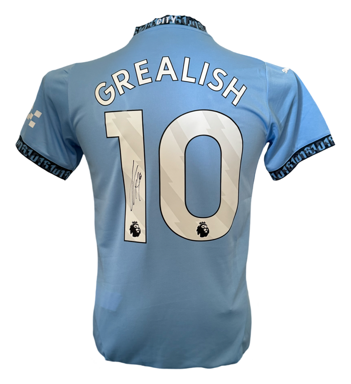 Jack Grealish Signed Manchester city 2023/2024 Home Shirt.