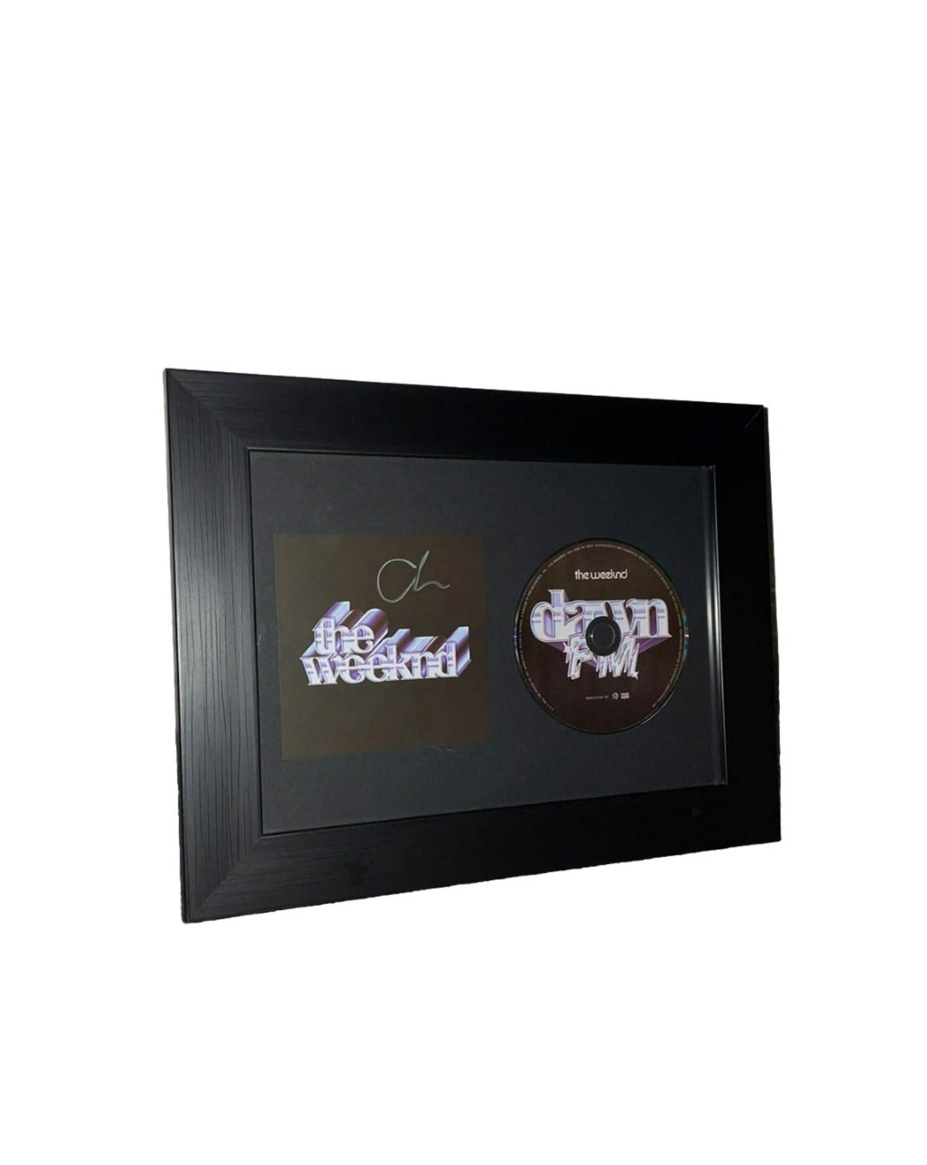 The weekend signed and framed cd