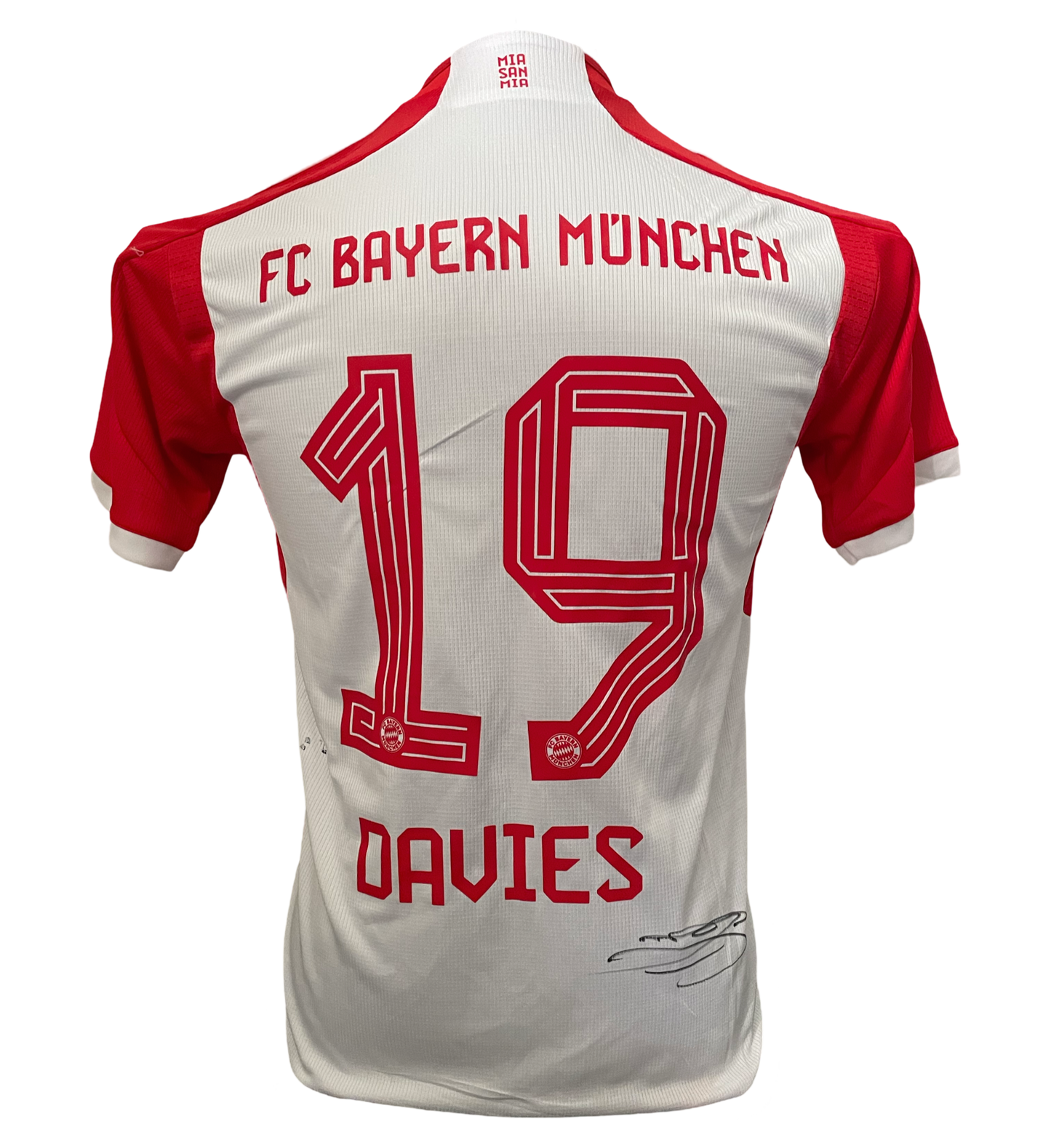 Alphonso Davies Signed 2023/2024 Bayern Munich Signed Jersey