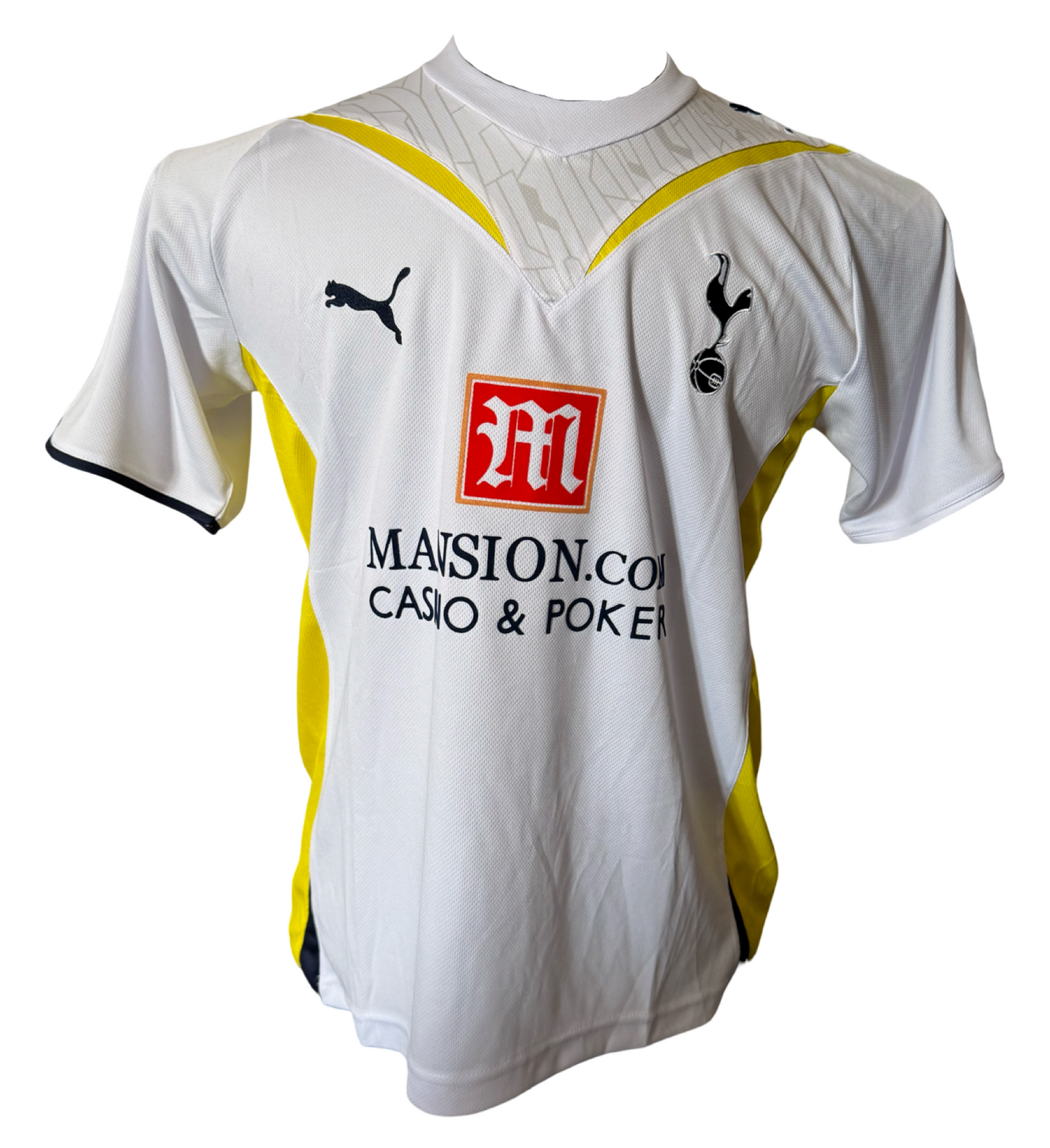 Luka Modrić signed 2009/2010 Tottenham Home Shirt