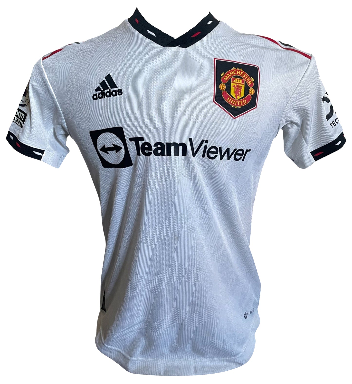 Anthony Elanga Signed Manchester United 2022/2023 Away Shirt