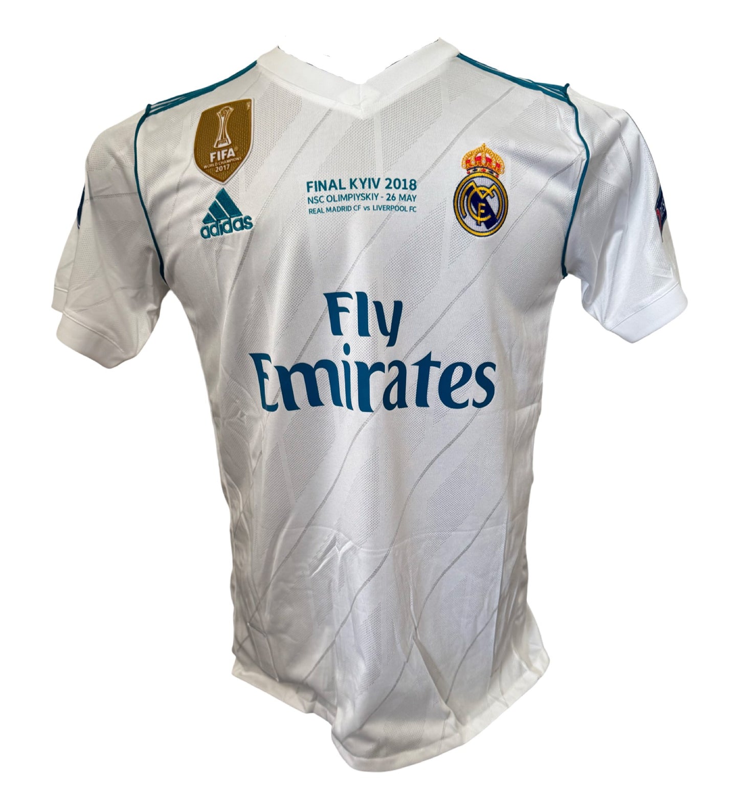 Isco Signed Shirt, Real Madrid Champions League Winners 2017