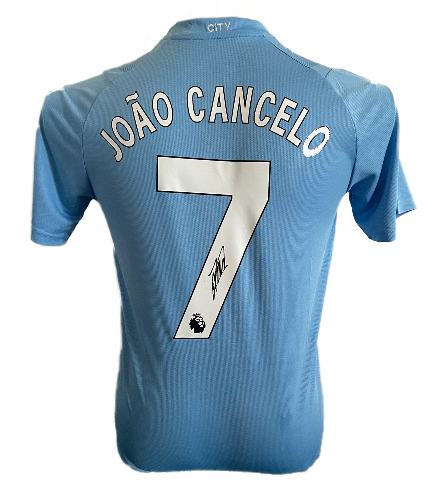 João Cancelo Signed Manchester city 2023/2024 Home Shirt