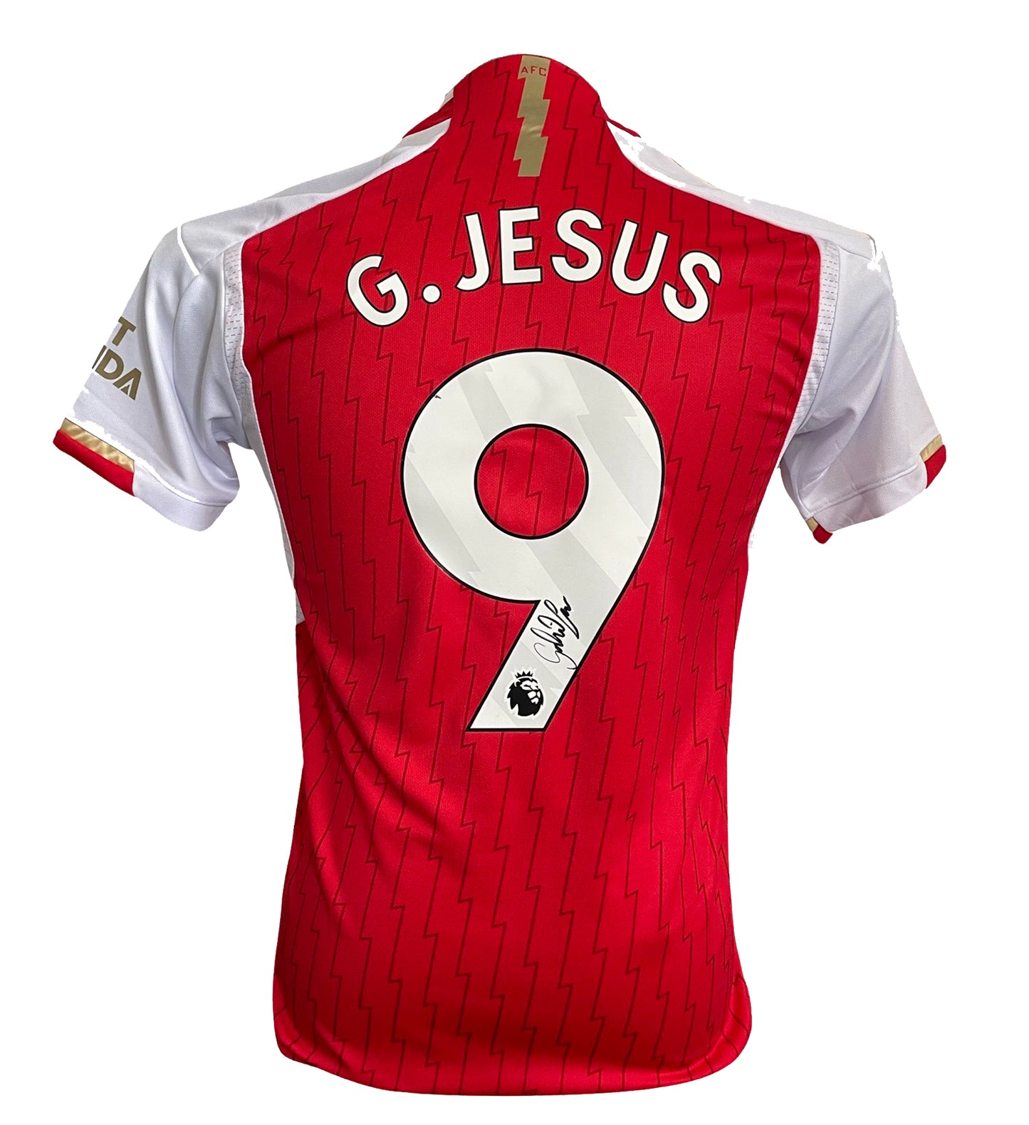 Gabriel Jesus Signed Arsenal 2023/2024 Home Shirt