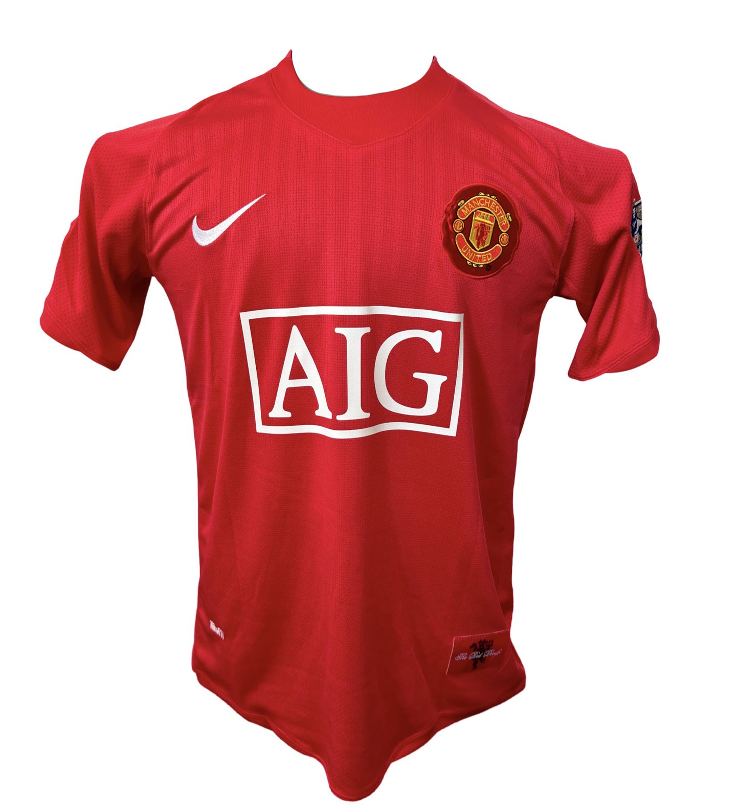 Signed Rio FERDINAND Retro Shirt - Manchester United Shirt