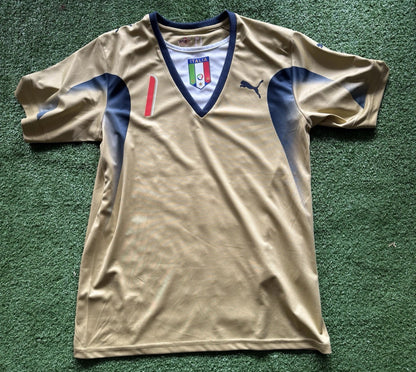 Autographed/Signed Gianluigi Buffon Italy Auto Soccer Jersey PRIVATE SIGNING