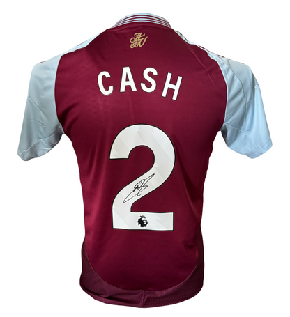 Matty Cash Signed Aston Villa 2024/2025 Home Shirt