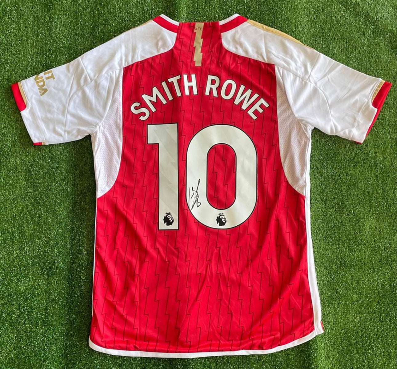 Smith Rowe Signed Arsenal 2023/2024 Home Shirt