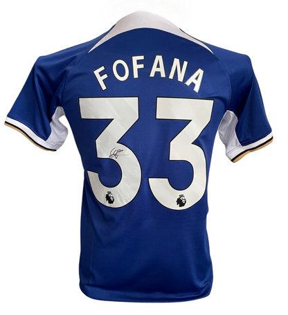 Wesley Fofana Signed Chelsea 2023/2024 Home Shirt