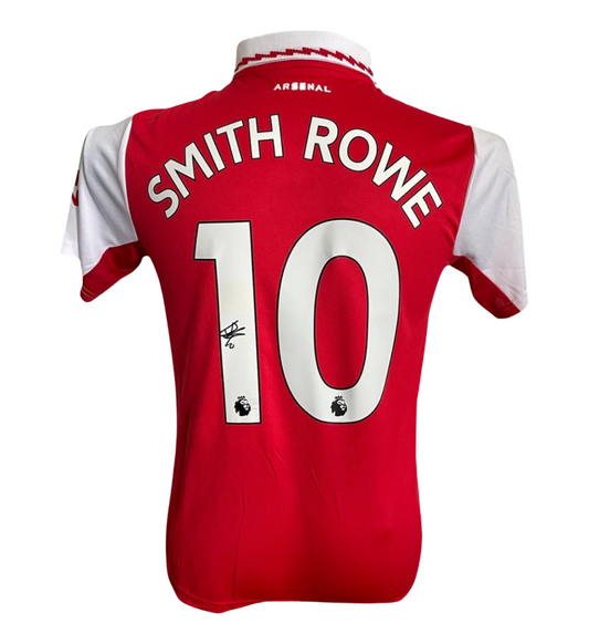 Smith Rowe Signed Arsenal 2022/2023 Home Shirt