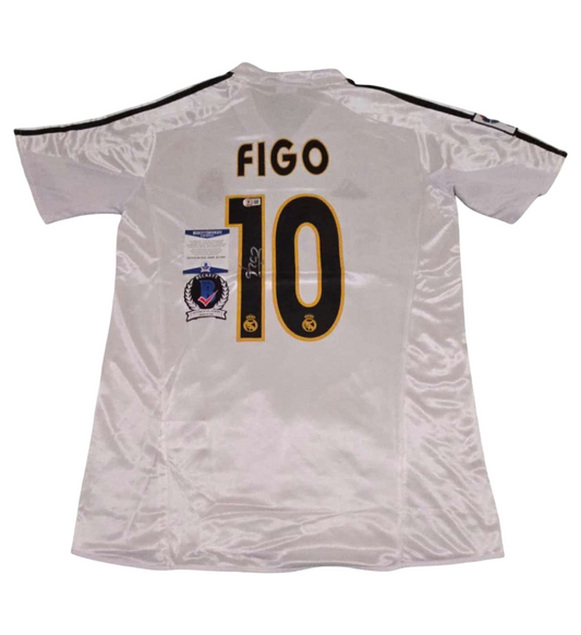 Figo signed shirt