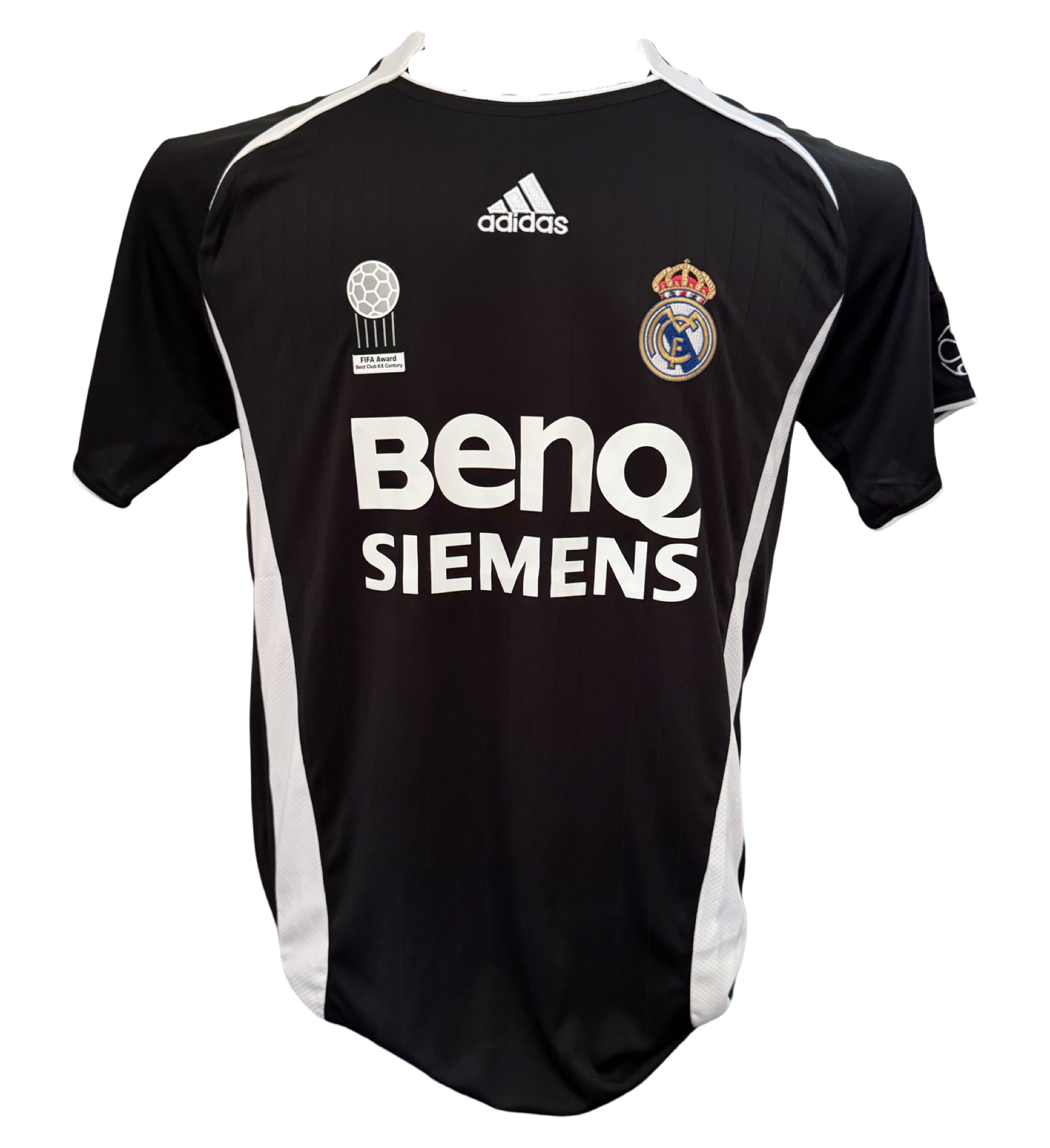 Roberto Carlos Signed Autographed Real Madrid 2006/07 Away Jersey