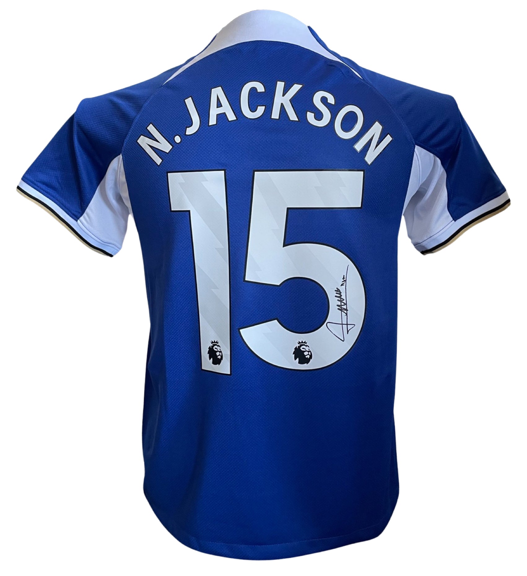 Nicolas Jackson Signed Chelsea 2023/2024 Home Shirt