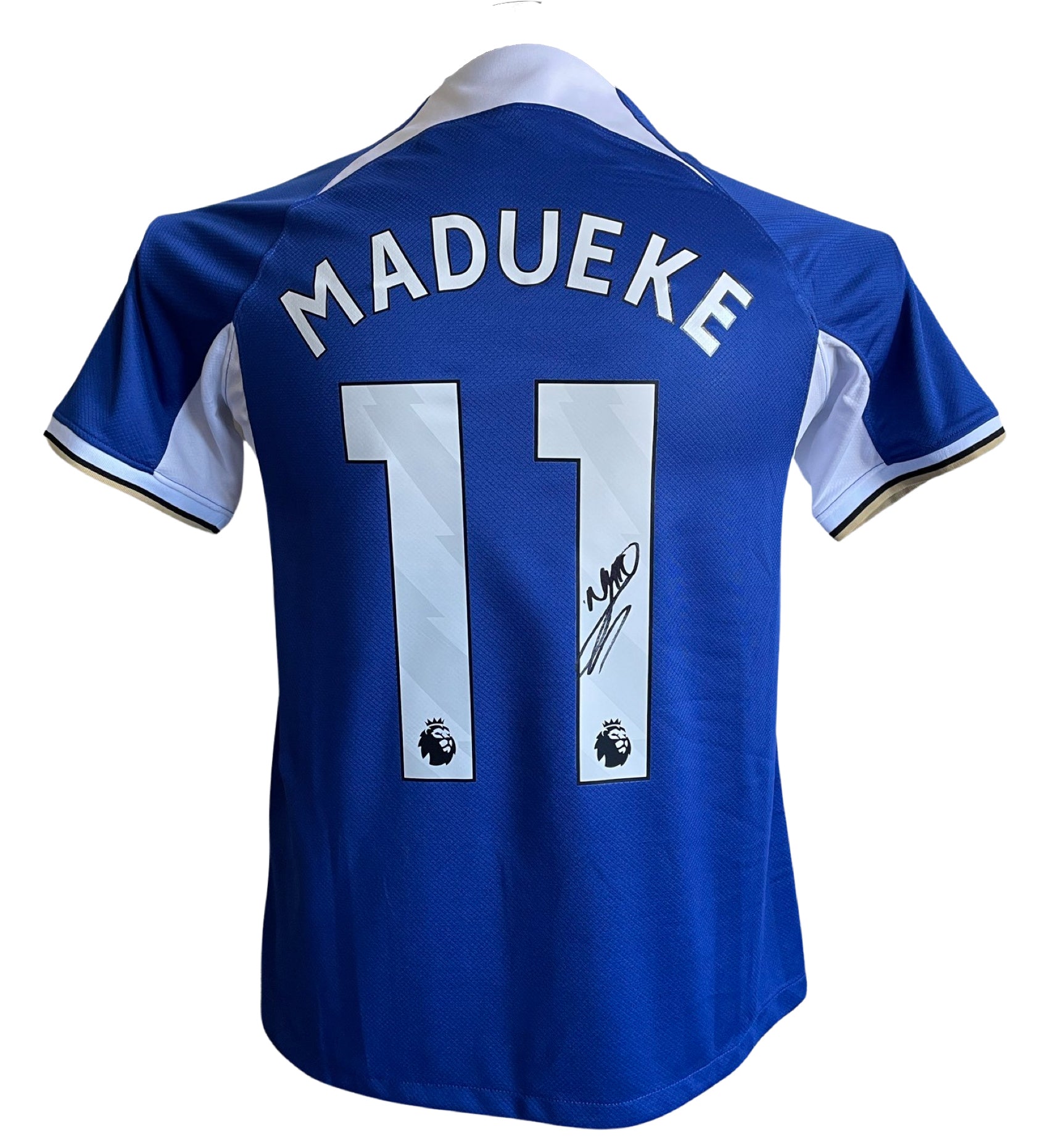 Noni Madueke Signed Chelsea 2023/2024 Home Shirt