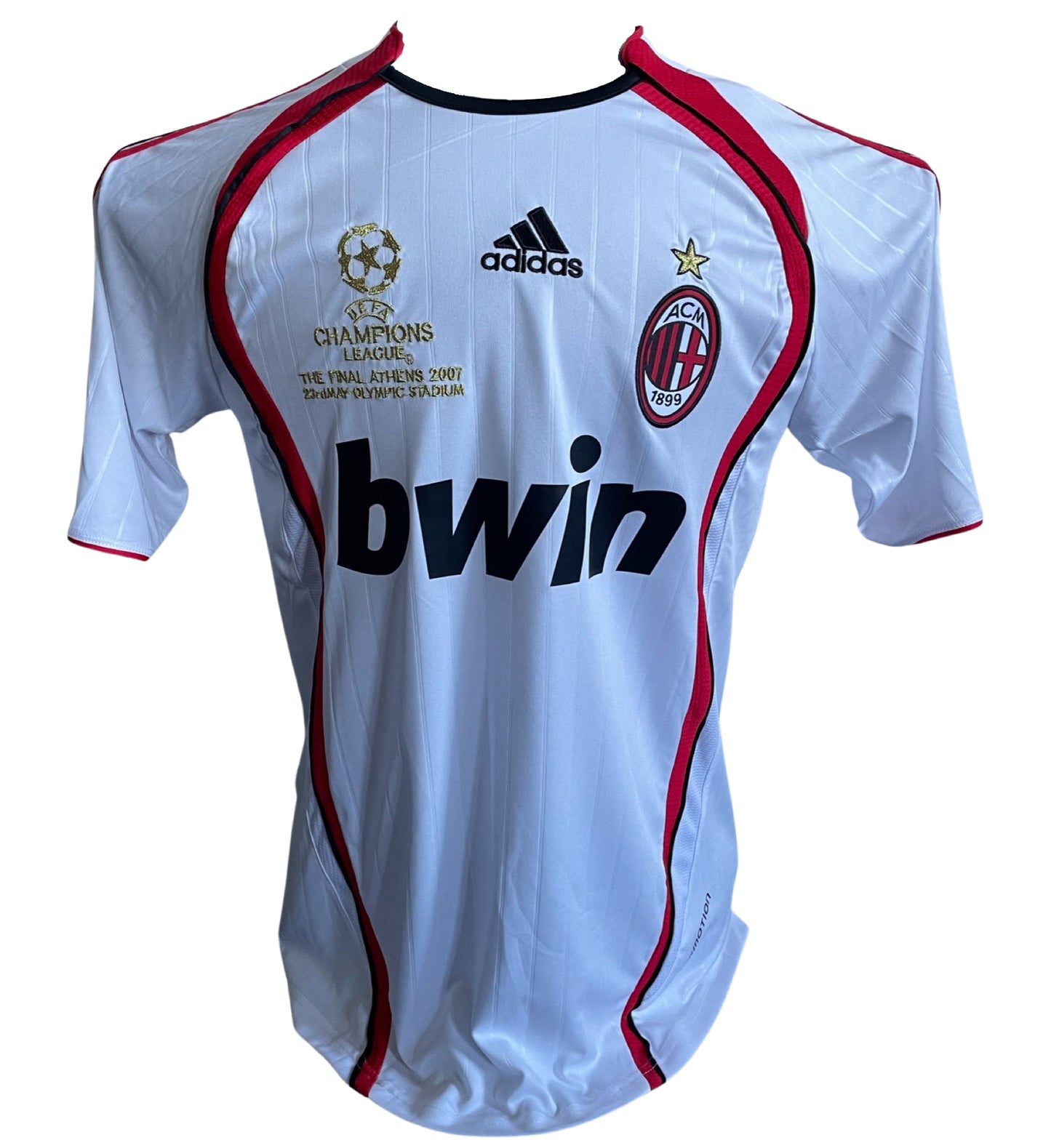 Serginho Signed AC Milan 2008 Away UCL Finals Shirt