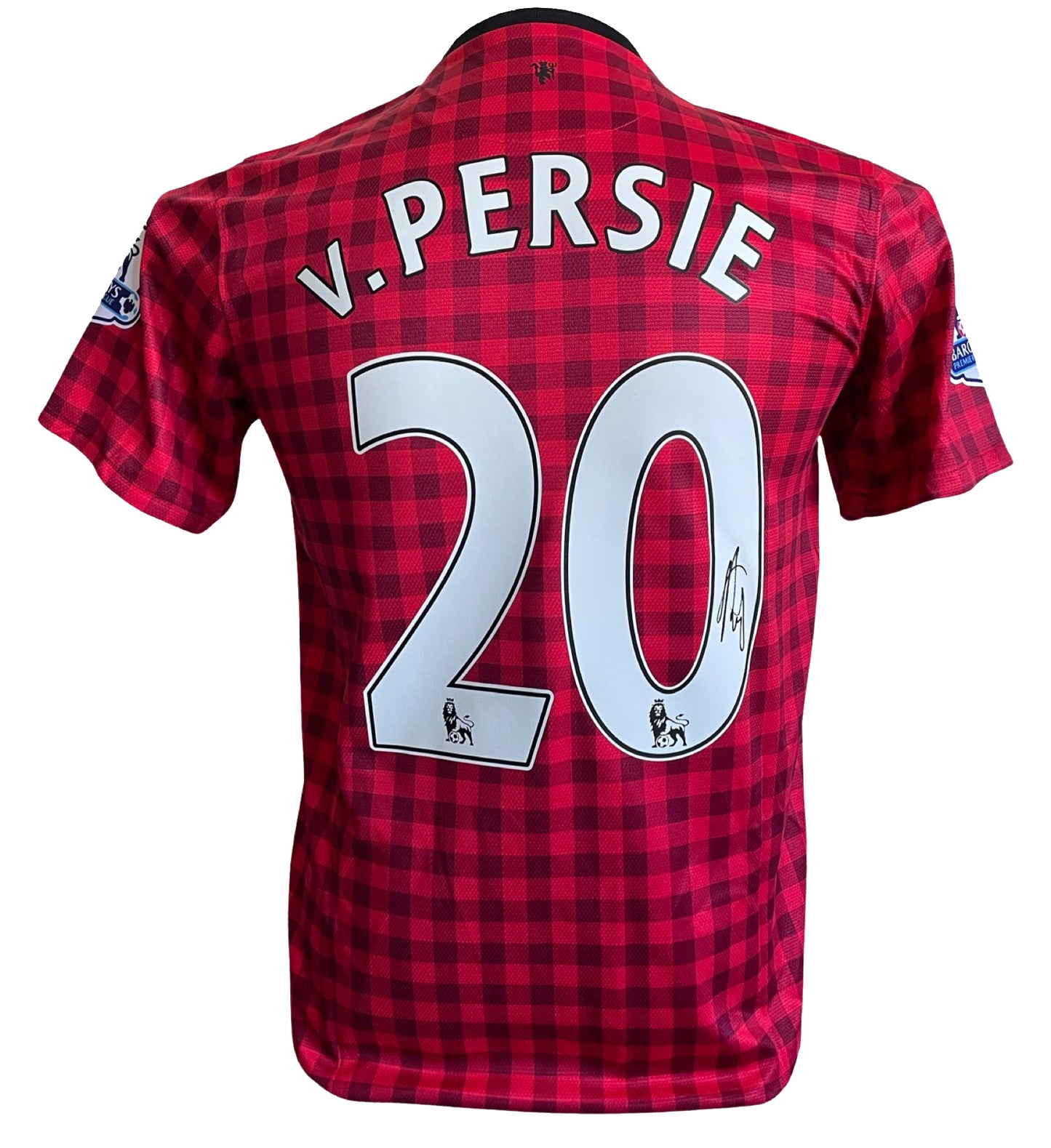 Robin van Persie Signed Manchester United 2013 Home Shirt