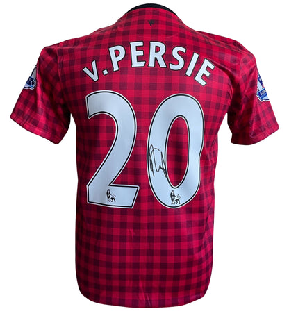 Robin van Persie Signed Manchester United 2013 Home Shirt