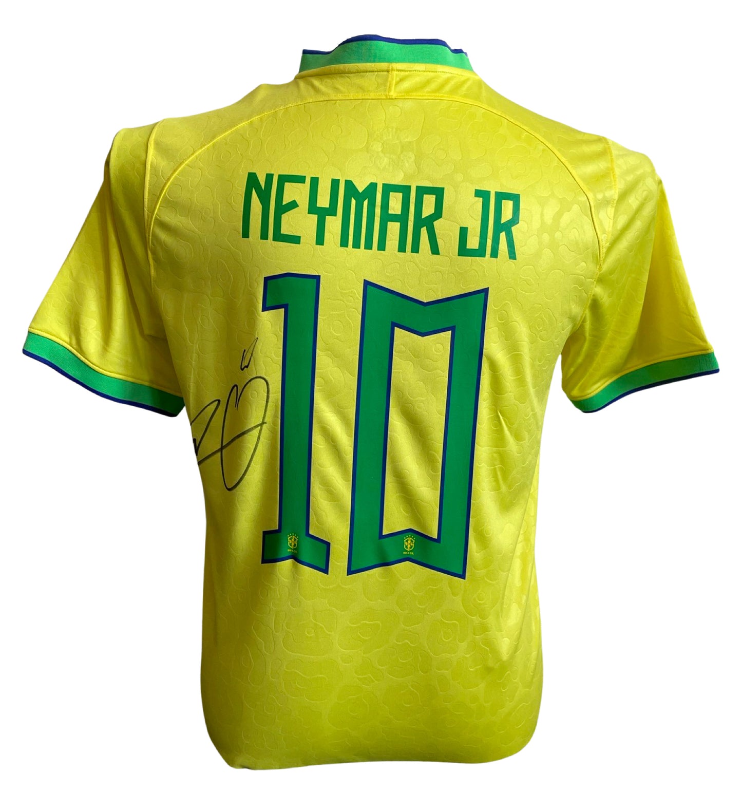 Neymar Junior Signed World Cup 2022 Home Shirt