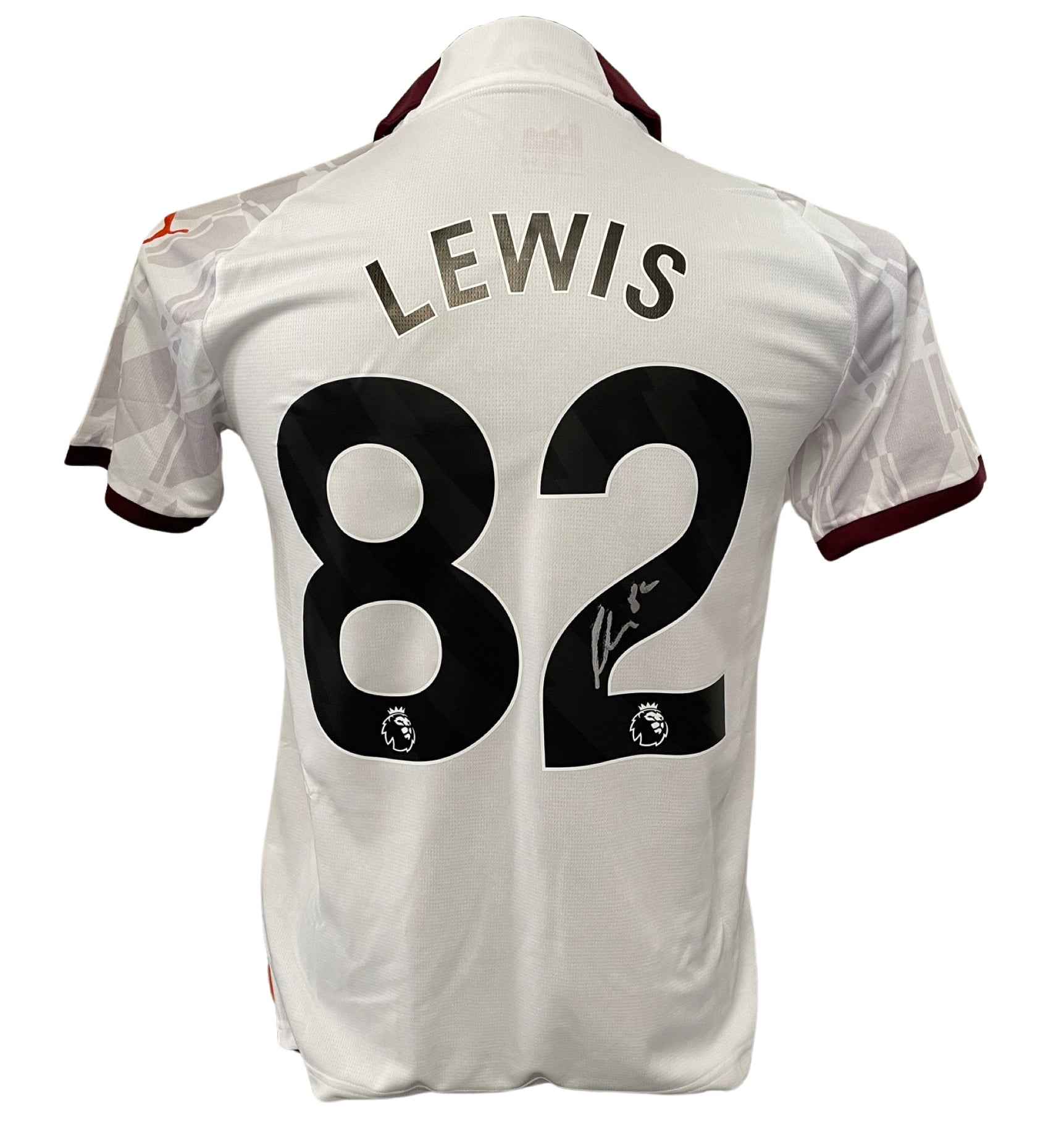 Rico Lewis Signed Manchester City 2022/2023 Away Shirt