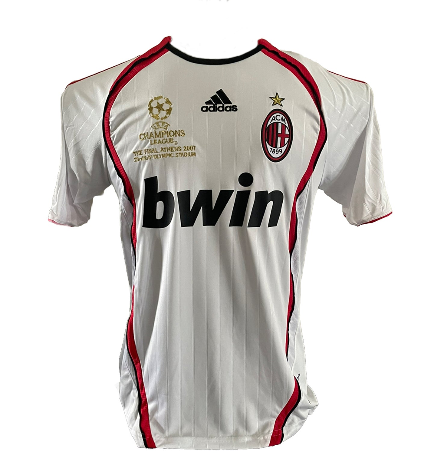 Clarence Seedorf Signed AC Milan 2008 Away UCL Finals Shirt