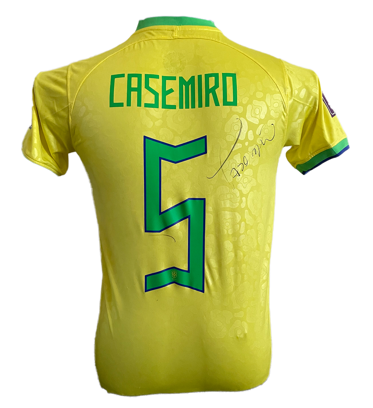 José Francisco Venâncio Casimiro Signed World Cup 2022 Home Shirt