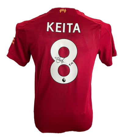 Naby Keïta Liverpool 2019 2020 Signed Home Shirt