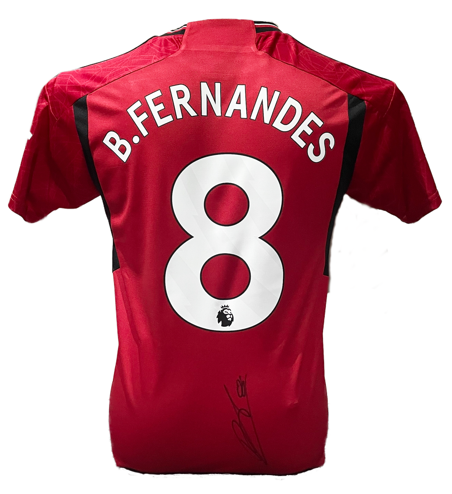 Bruno Fernandes Signed Manchester united 2023/2024 Home Shirt