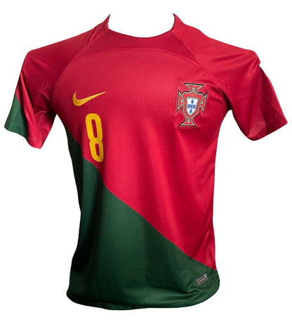 Bruno Fernandes Signed Portugal World Cup 2022 Home Shirt