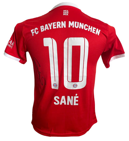 Leroy Sané Signed Bayern Munich 2022/2023 Home Shirt