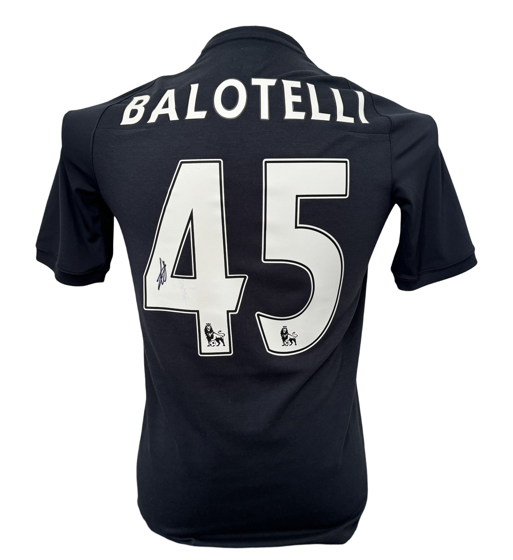 Mario Balotelli Signed 2010-2011 Man City Signed Shirt